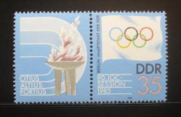 Poštová známka DDR 1985 Mezinárodní olympijský výbor Mi# 2949