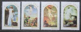 Poštové známky Tonga 2014 Ve¾ká noc, umenie Mi# 1965-68 Kat 22€