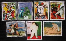 Poštové známky Paraguaj 1981 Umenie, Pablo Picasso Mi# 3436-42 Kat 6.50€
