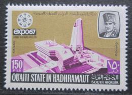 Poštovní známka Aden Qu'aiti 1967 Svìtová výstava EXPO Montreal Mi# 138 Kat 3.60€
