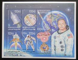Poštové známky Džibutsko 2000 Prieskum vesmíru Mi# 780-85 Kat 11€