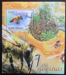 Poštová známka Guinea-Bissau 2012 Vèely Mi# Block 1059 Kat 10€