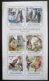 Poštové známky Mozambik 2011 Netopiere Mi# 4945-50 Kat 12€