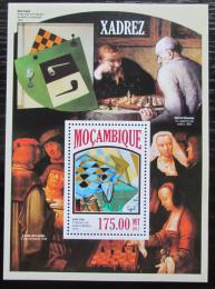 Poštová známka Mozambik 2013 Šach a umenie Mi# Block 821 Kat 10€