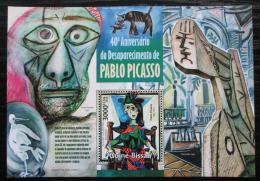 Poštová známka Guinea-Bissau 2013 Umenie, Pablo Picasso Mi# Block 1186 Kat 12€