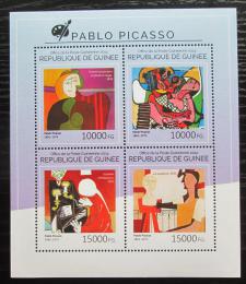 Poštové známky Guinea 2014 Umenie, Pablo Picasso Mi# 10772-75 Kat 20€