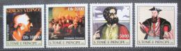 Poštové známky Svätý Tomáš 2004 Slavní moøeplavci Mi# 2499-2502 Kat 12€