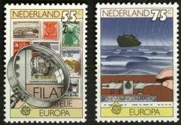 Poštové známky Holandsko 1979 Európa CEPT, historie pošty Mi# 1140-41 Kat 3€