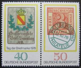 Poštové známky Nemecko 1978 Den známek Mi# 980-81