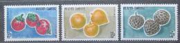 Poštové známky Kambodža 1962 Ovocie Mi# 140-42