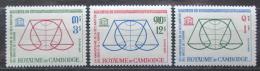 Poštové známky Kambodža 1963 Deklarace lidských práv Mi# 160-62