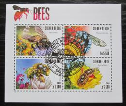 Poštové známky Sierra Leone 2015 Vèely Mi# 6327-30 Kat 10€