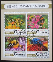 Poštové známky Guinea 2016 Vèely Mi# 11931-34 Kat 16€