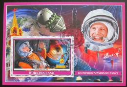 Poštová známka Burkina Faso 2019 Jurij Gagarin Mi# N/N