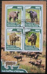 Poštové známky SAR 2016 Buvol africký Mi# 5955-58 Kat 14€