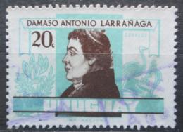 Poštová známka Uruguaj 1963 Damaso Antonio Larraòaga, spisovatel Mi# 953