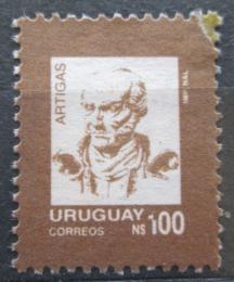 Poštová známka Uruguaj 1990 Generál José G. Artigas Mi# 1738 II b