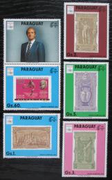 Poštové známky Paraguaj 1990 LOH Barcelona s kupónem Mi# 4445-49 Kat 17€