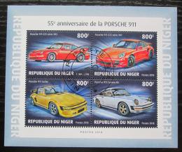Poštové známky Niger 2018 Porsche 911 Mi# 6215-18 Kat 13€