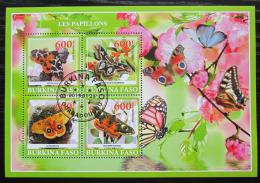 Poštové známky Burkina Faso 2019 Motýle Mi# N/N