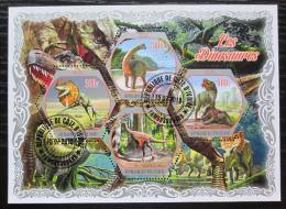 Poštové známky Pobrežie Slonoviny 2018 Dinosaury Mi# N/N