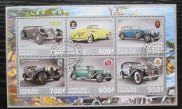 Poštové známky Gabon 2017 Klasické automobily Mi# N/N - zväèši� obrázok