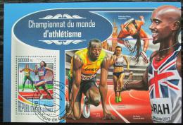 Poštová známka Guinea 2017 MS v lehlé atletice Mi# Block 2848 Kat 20€ - zväèši� obrázok