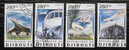 Poštové známky Džibutsko 2016 Concorde, 40. výroèie Mi# 1084-88 Kat 12€ - zväèši� obrázok