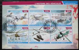 Potov znmky Dibutsko 2015 Historick letadla Mi# N/N  - zvi obrzok