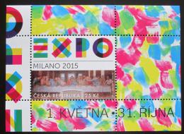 Poštová známka Èesko 2015 EXPO Milano Mi# Block 57