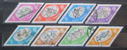 Poštové známky Rumunsko 1964 LOH Tokio Mi# 2309-16