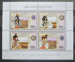 Poštové známky Kongo Dem. 2006 Cyklistika Mi# N/N