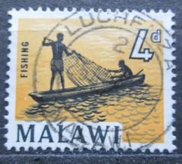 Potov znmka Malawi 1964 Rybolov Mi#5