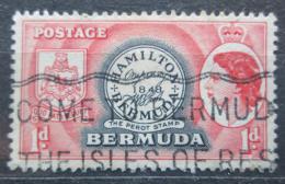 Poštová známka Bermudy 1953 Známka z roku 1848 Mi# 131