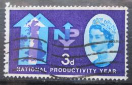 Potov znmka Vek Britnia 1962 Nrodn produktivita Mi# 352