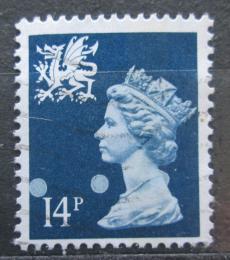Poštová známka Wales 1988 Krá¾ovna Alžbeta II. Mi# 48
