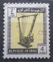 Potov znmka Irak 1963 Harfa Mi# 354 - zvi obrzok