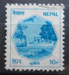 Potov znmka Nepl 1987 Pashupatinath, Katmandu Mi# 476 - zvi obrzok