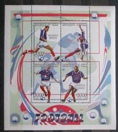 Poštové známky Èad 2000 Futbalisti Mi# 2152-55 Bogen Kat 20€