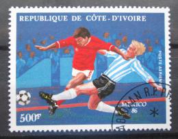 Poštová známka Pobrežie Slonoviny 1986 MS ve futbale Mi# 917