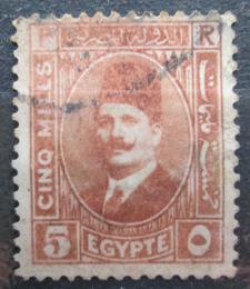 Poštová známka Egypt 1936 Krá¾ Fuad I. Mi# 216