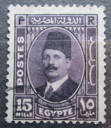 Poštová známka Egypt 1934 Krá¾ Fuad I. Mi# 206