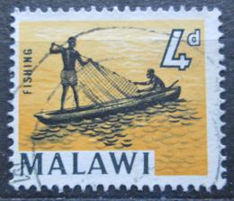 Potov znmka Malawi 1964 Rybolov Mi#5