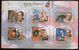 Poštovní známky Mosambik 2011 Umìní, Pablo Picasso Mi# 4756-61 Kat 12€