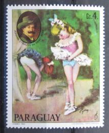 Poštová známka Paraguaj 1980 Baletní scéna, Cydney Mi# 3292
