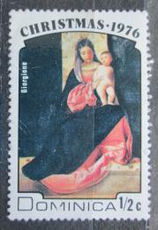 Poštová známka Dominika 1976 Vianoce, umenie, Giorgione Mi# 505