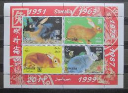 Poštovní známky Somálsko 2011 Èínský nový rok, rok zajíce Mi# N/N