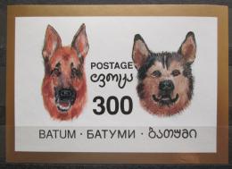 Poštová známka Batum, Rusko 1998 Psy neperf. Mi# N/N