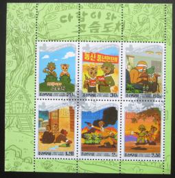 Poštové známky KLDR 1998 Komiks Mi# Block 396 Kat 7.80€
