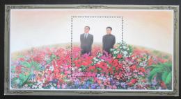 Potov znmka KLDR 1994 Kim II Sung a Kim Jong II Mi# Block 295